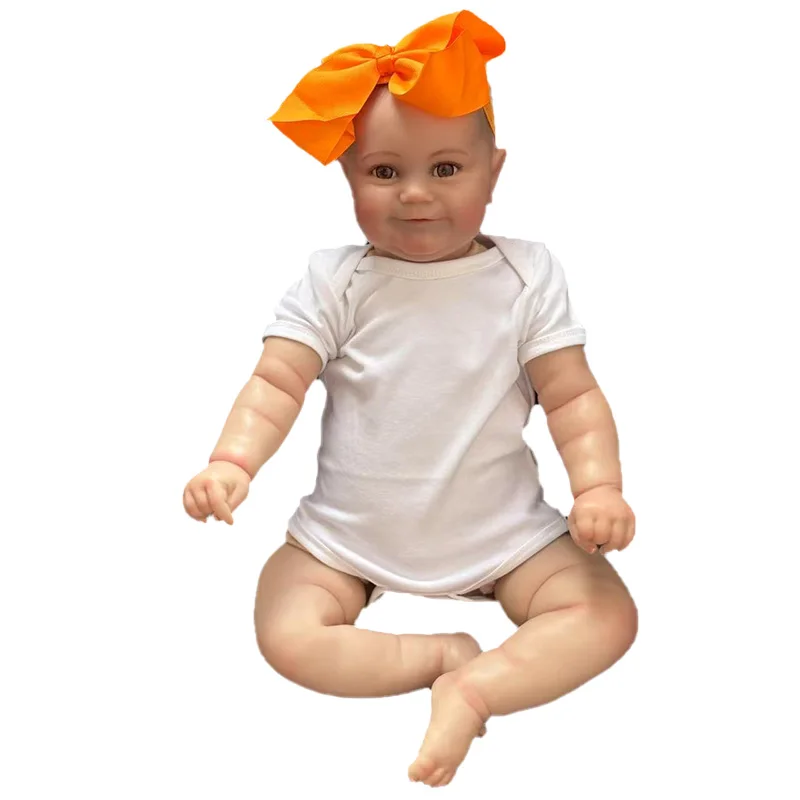 

Smile Face Reborn Maddie 3D Skin with Visible Veins Real Looking Dolls 2 Size