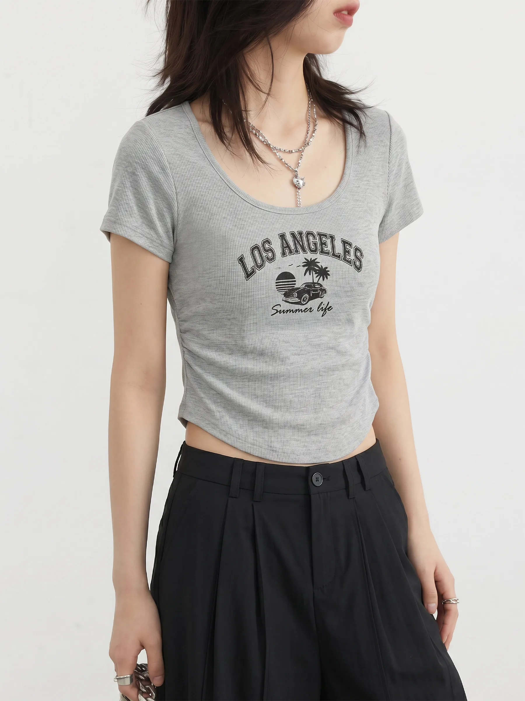 CHIC VEN ファッション女性用Tシャツ ニューレトロス - T-Shirts のレビューと価格