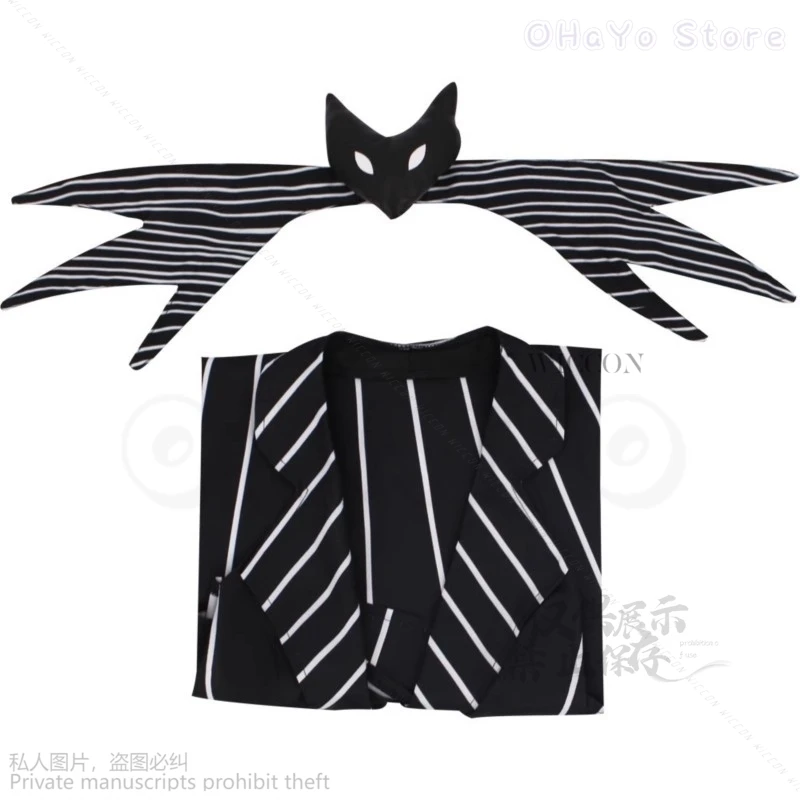 2024 ليلة Genderswap جاك كوس الرعب الزي هالوين كرنفال حفلة تأثيري فستان مُصمم حسب الطلب لوليتا بدلة تنكرية للذكور الكبار #5