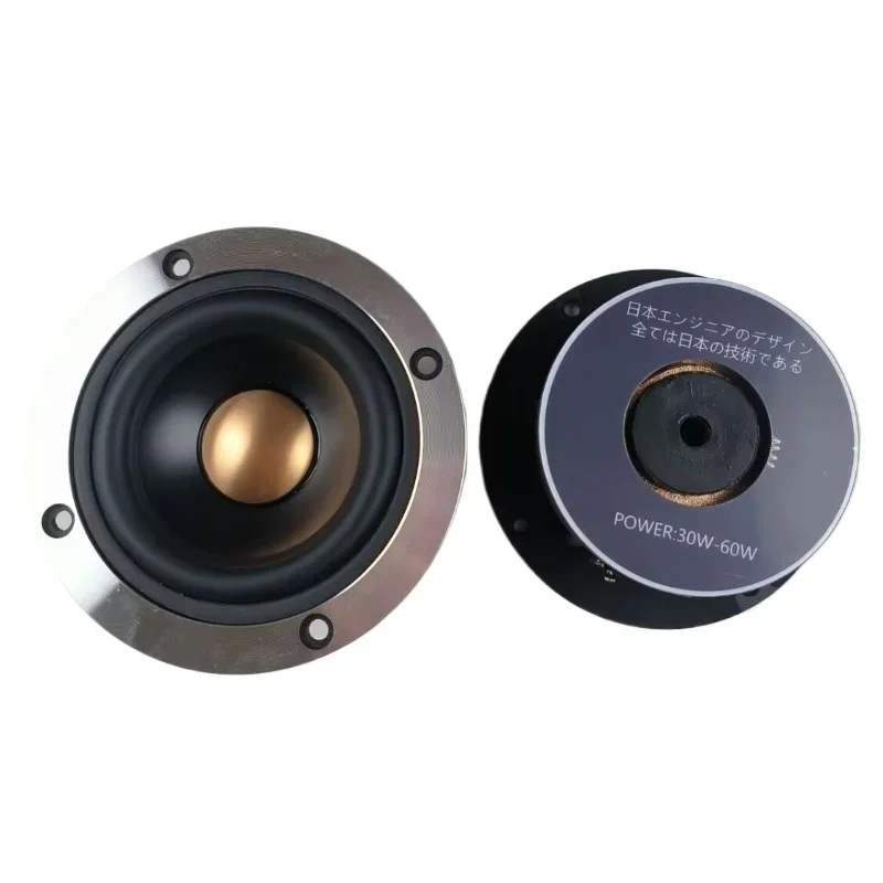 SOTAMIA 2Pcs 3 Inch Full Range Speaker 4 8 Ohm 30-60W Aluminum Basin Long Stroke Loudspeaker Hifi Music Home Theater Speaker