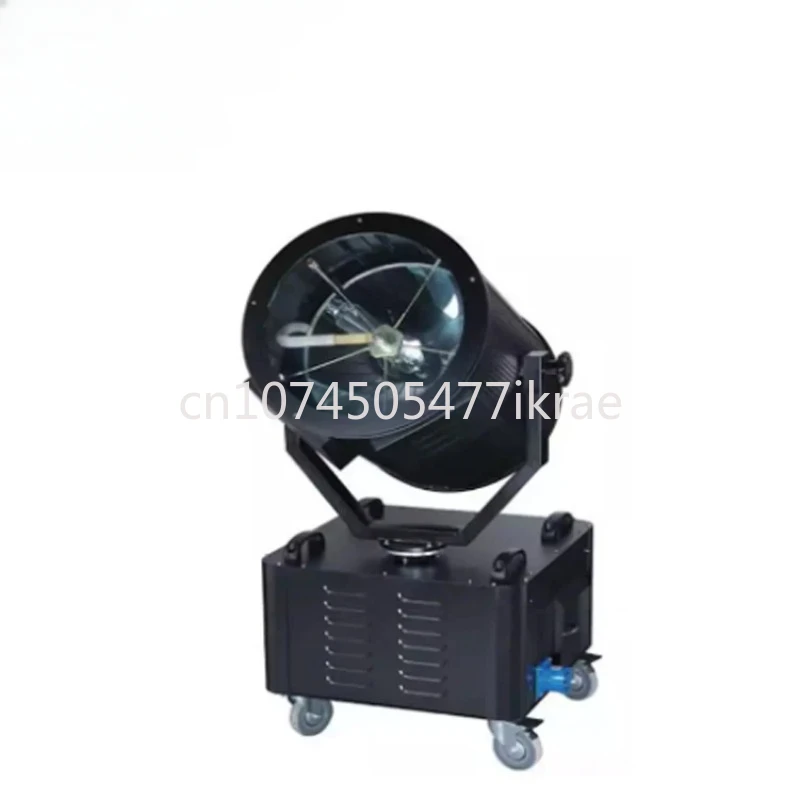 5000W Rotating Searchlight Outdoor Sky Beam Searchlight Landscape High-Rise Building Decoration Projection Lamp