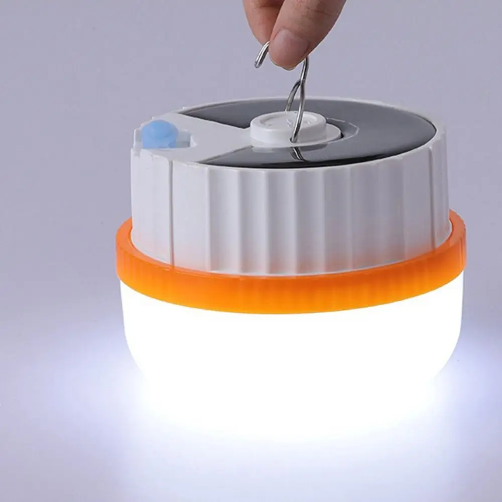 تعمل بالطاقة الشمسية LED أضواء التخييم LED الإضاءة أضواء الطوارئ للماء مشرق مع هوك الفوانيس المحمولة الشواء #6