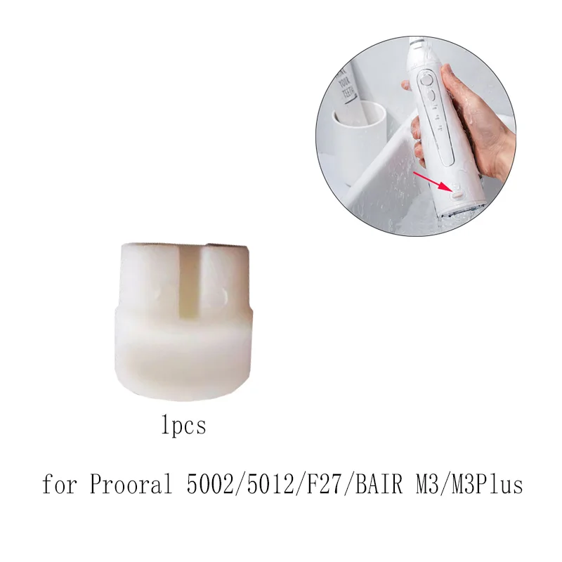 Piezas de irrigador Oral para Prooral 5002/5012/F27/BAIR M3/M3 Plus, tapón de sellado de puerto de carga, pieza de repuesto, tapa de sellado impermeable