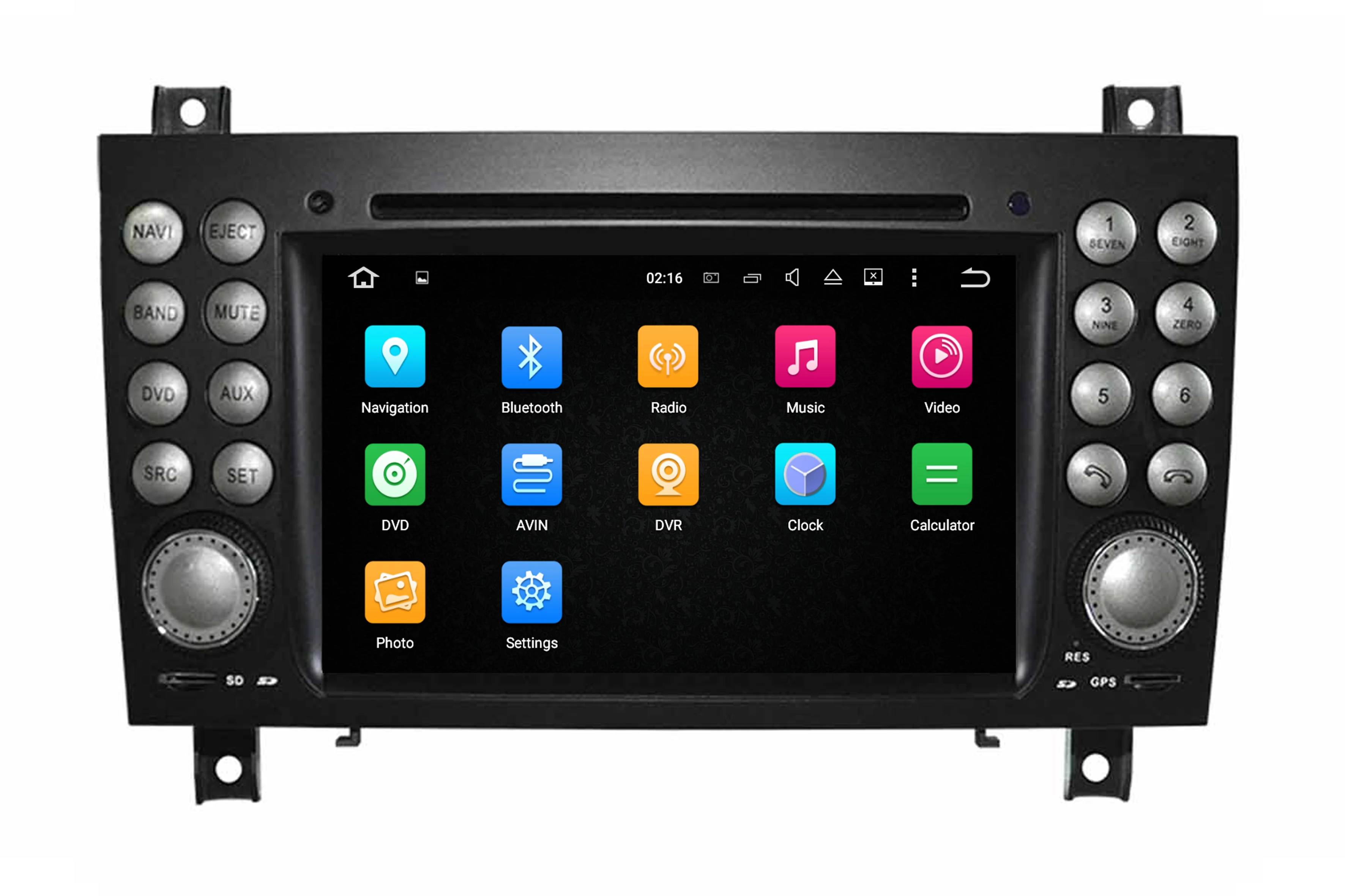 For Mercedes SLK R171 W171 Radio Upgrade Stereo Head Unit Upgrade 7