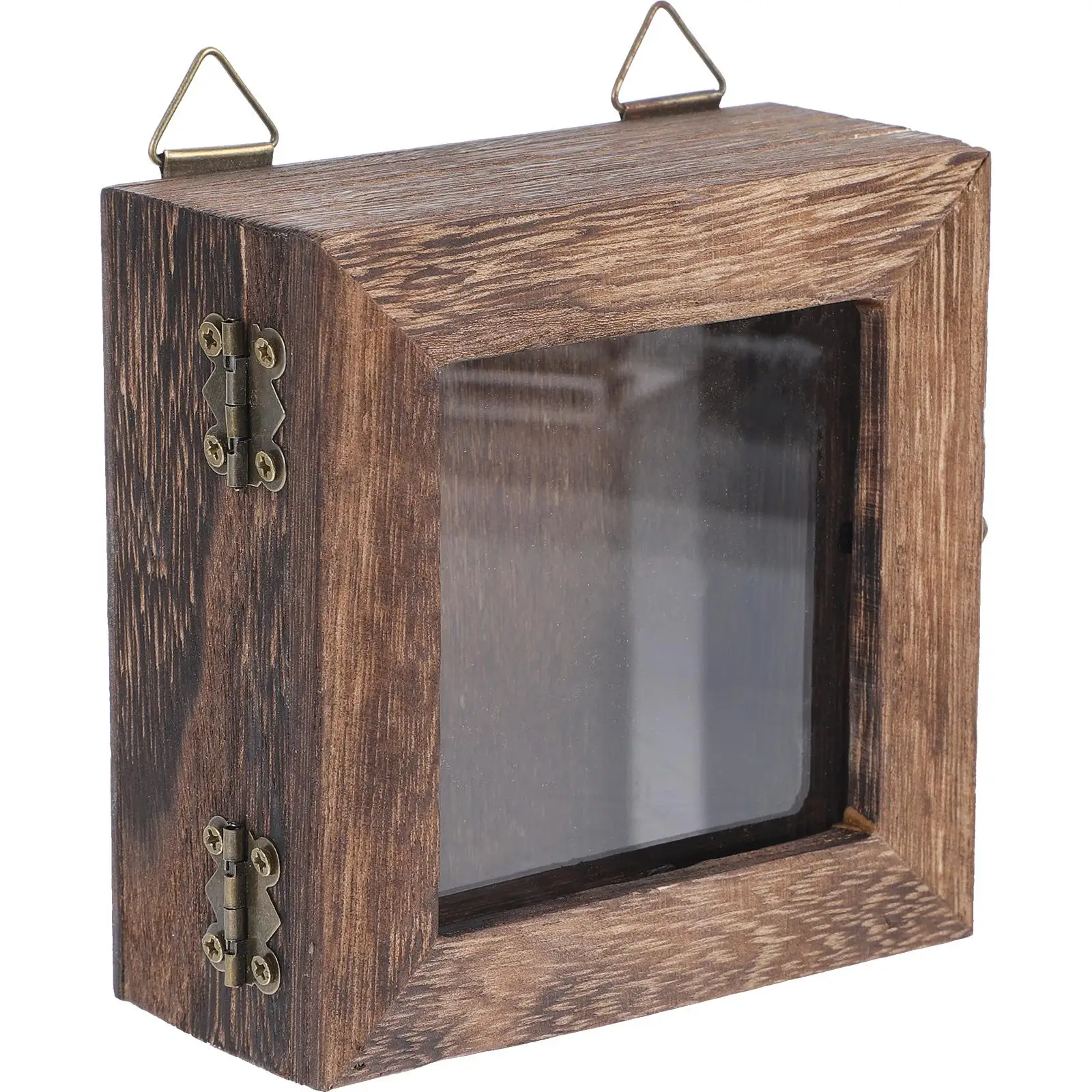 

Insect Display Box Dried Flower Case Shadow Boxes Frame for Pressed Flowers Specimen Holder Vintage Glass Storage Box Retro Home