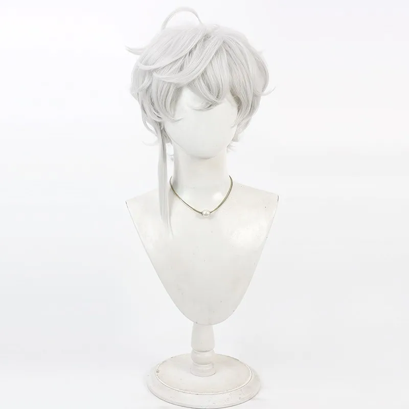 Nijisanji Kuzuha Hanatsuki شعر مستعار تأثيري أنيمي لعبة لعب الأدوار حفلة الهالوين شعر مستعار اصطناعي حفلة الهالوين لعب الأدوار