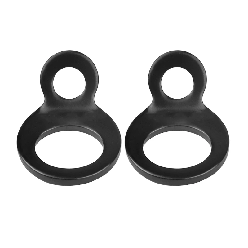 2 pièces anneaux de sangle d'arrimage pour moto Dirt Bike ATV UTV attacher des attaches en acier inoxydable anneaux de sangle de