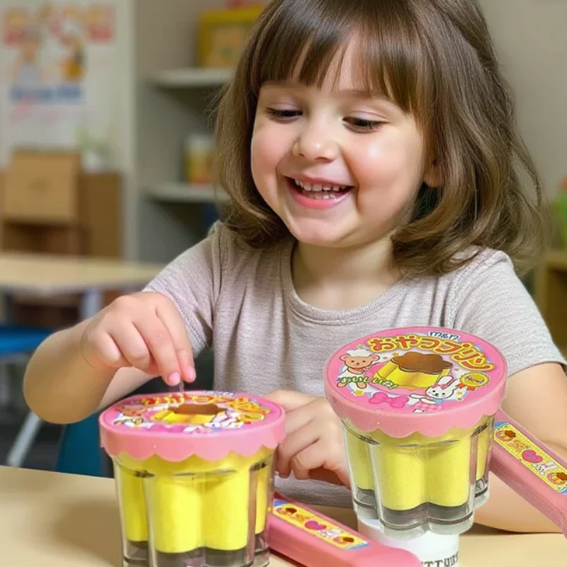 딸기 푸딩 - 역할 놀이 시뮬레이션을 위한 테마 먹이주기 장난감 - 조기 교육 놀이집 장난감, 친구들에게 이상적인 선물