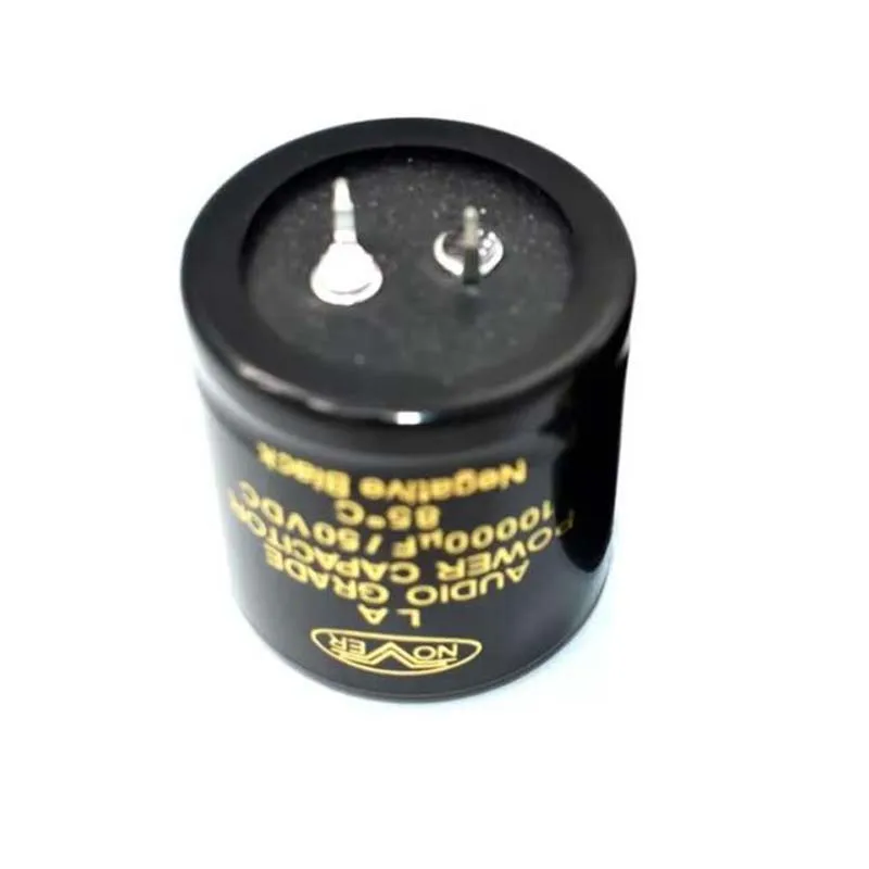 LUSYA 1pcs NOVER High-end 10000uf 50V Capacitor 35*35MM For Hifi Audio Amplifier