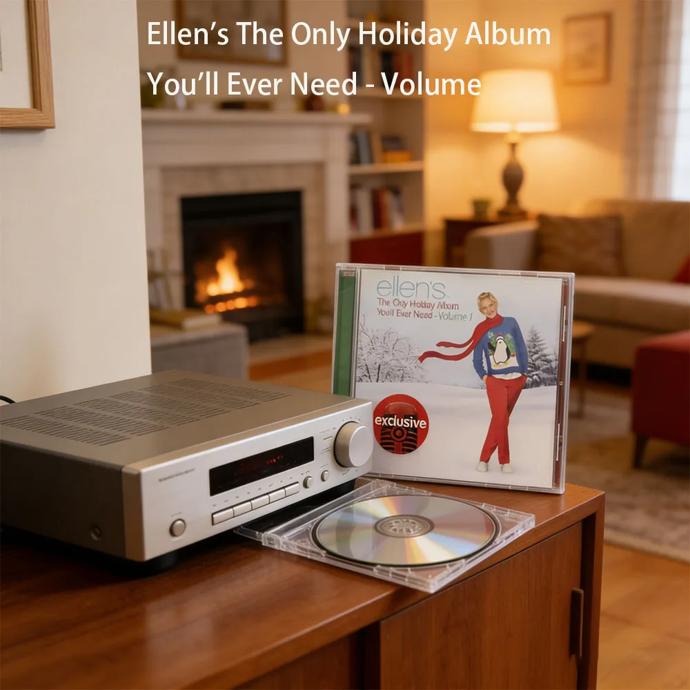 

CD Эллен: «Единственный праздничный альбом, который вам когда-либо понадобится» — Коллекция: Рождественский поп, Праздничный рок, Соул, Современный праздничный стиль. WaterTower Music