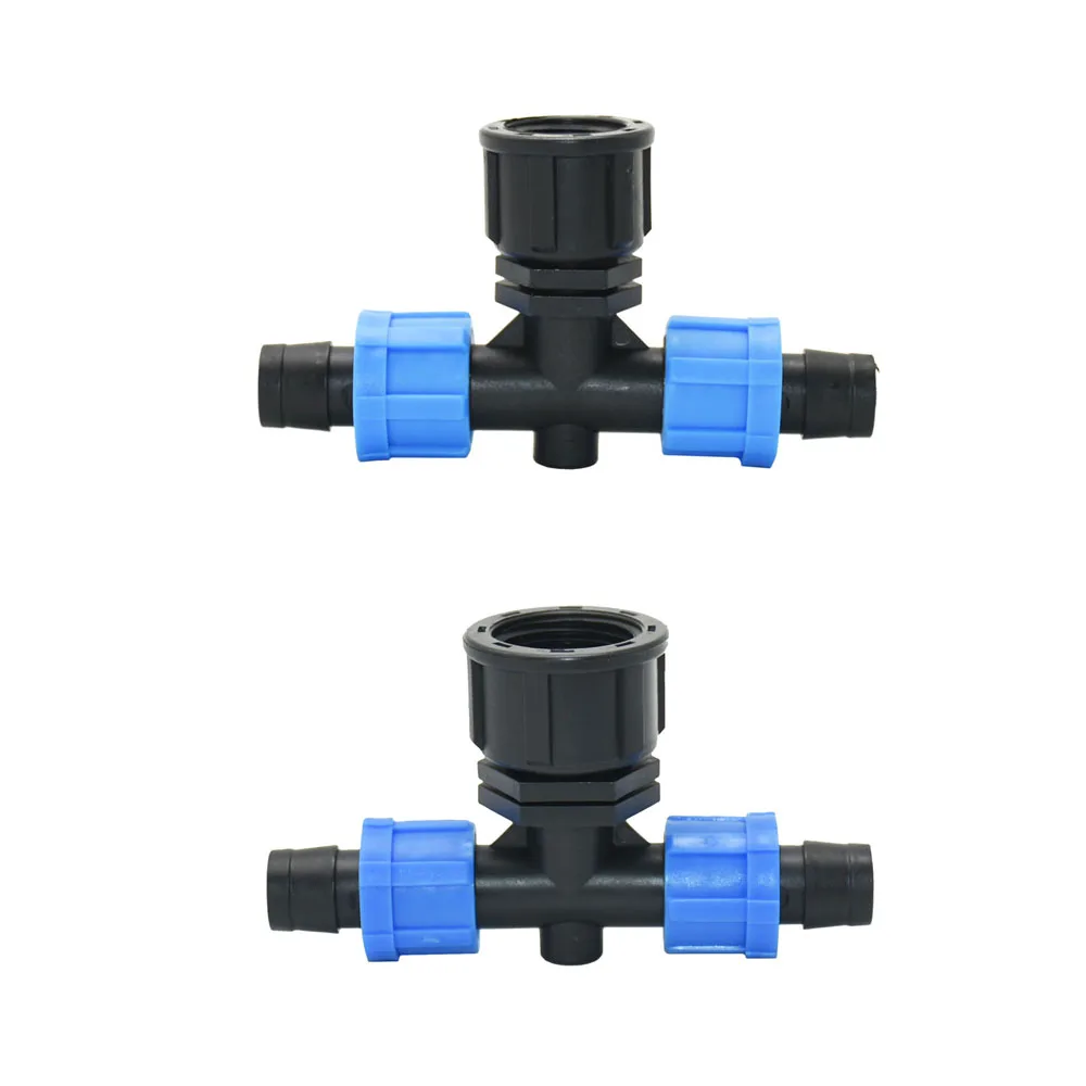 16mm Irrigation Drip Tape Connectors Farm Micro Water Saving Irrigation System Hose Joint Garden Water Fitting