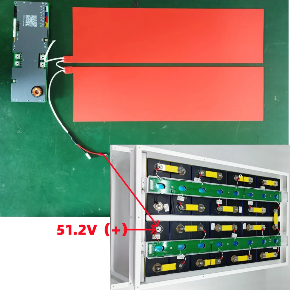 Lifepo4 Lithium-Batterie 8S 16S 24V 48V Smart BMS mit Balancierung Bluetooth LCD RS232 RS485 CAN-Kommunikation für Wechselrichter und PC – Detail 6
