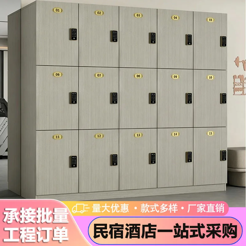 Employee locker, beauty salon, fourth floor storage, yoga studio, gym, password cabinet.