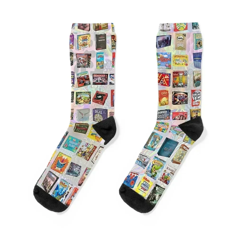 Board Games Socks Argentina fashionable Men's Socks Luxury Women's