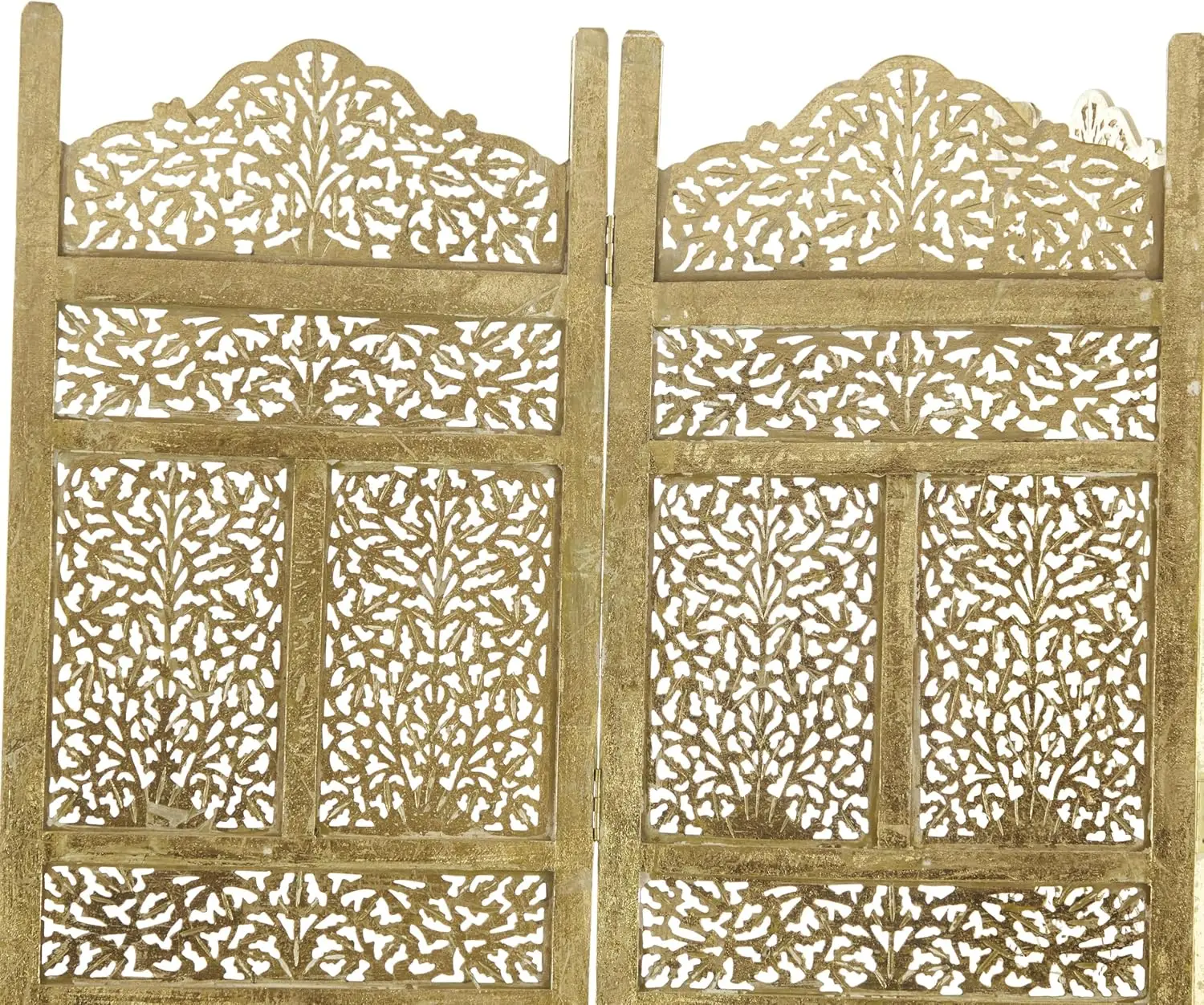 Traditional Wood Room Divider Screen, 28