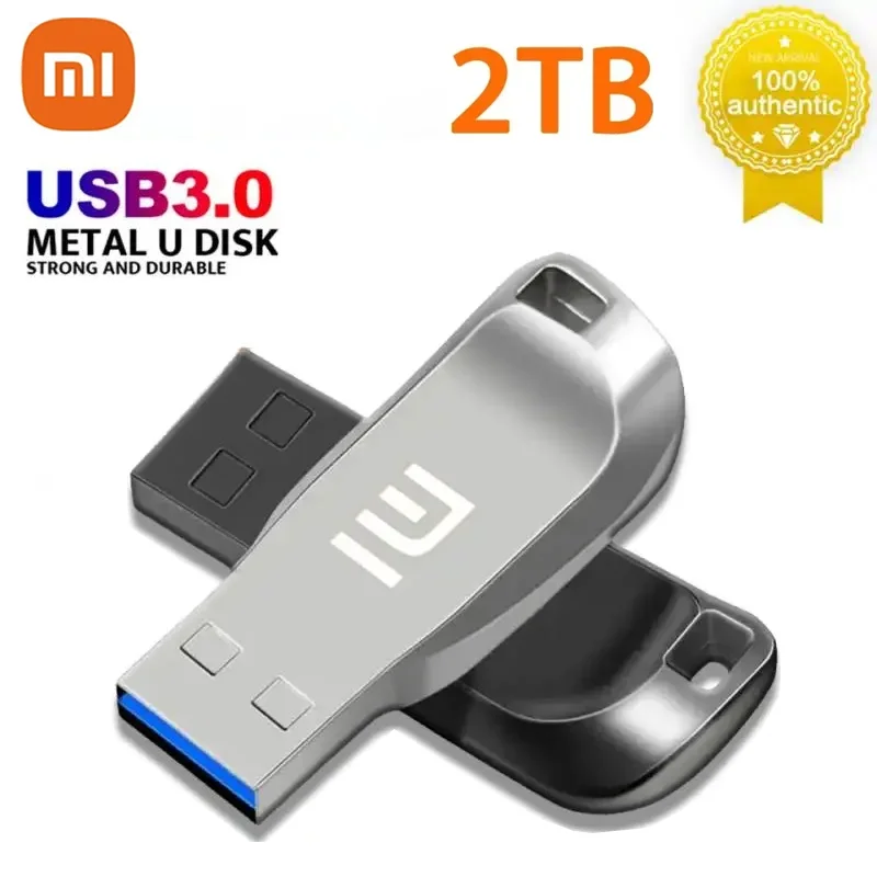 Флеш-накопители Xiaomi USB 3,1, 1 ТБ, высокоскоростная переносная металлическая флешка, карта памяти, флеш-накопитель, Usb-накопитель, водонепроницаемая карта