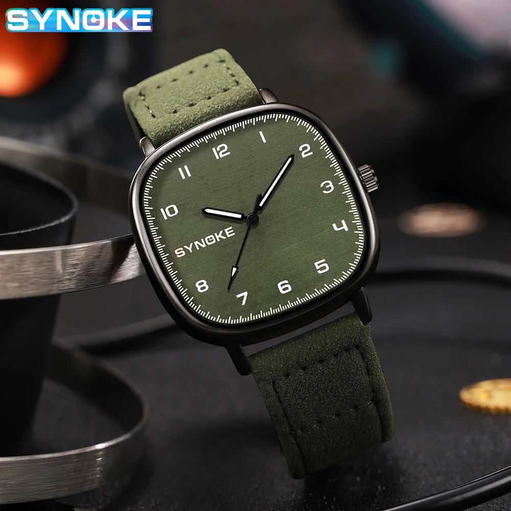 New Men Quartz Watch Fashion Simple Business Belt Retro Watch For Men Watch Student Wristwatch Sports Non Mechanical