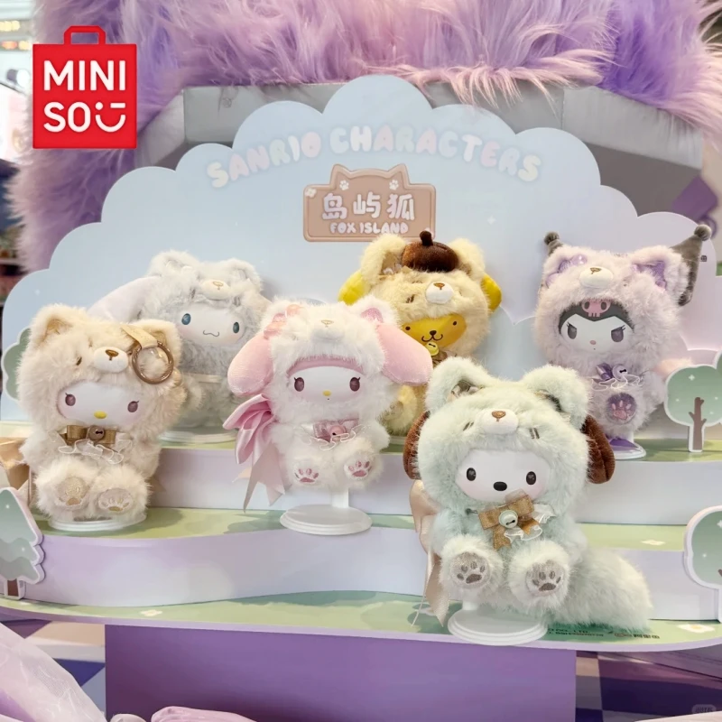

Original Genuine Sanrio Characters Fox Island Series Vinyl Plush Blind Box Anime Figure Kt Melody Kuromi Toy Girl Gifts In Stock