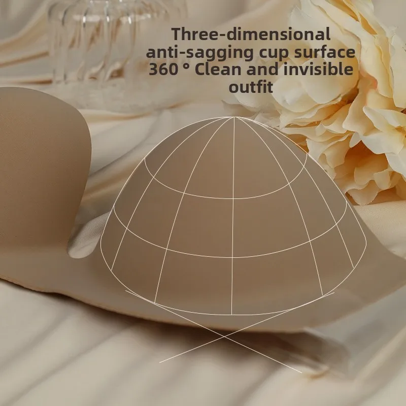 لاصق لزجة الصدرية حمالة رفع غير مرئية عارية الذراعين الذاتي عصا سيليكون بتلات الثدي النساء فستان الزفاف الملابس الداخلية حديثا