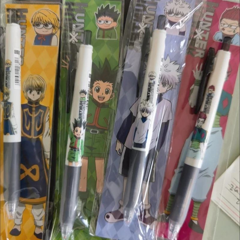 Hunter Hunter Gon Freecss Killua Zoldyck 0.5Mm Bullet Tip Black Retractable Gel Pen School Exam Office Use Gel Pen Friend Gift - view 2