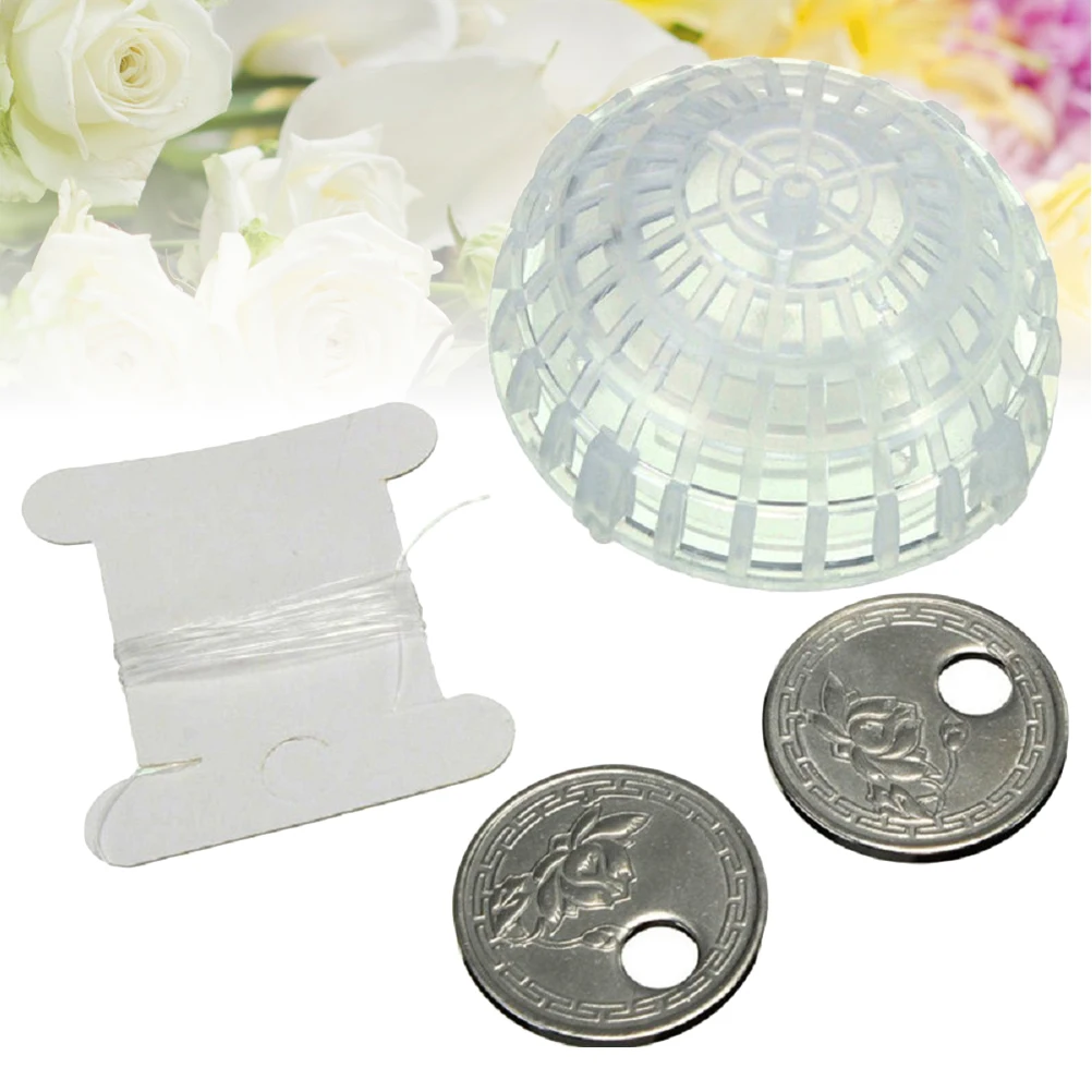 

2.5cm Water Grass Shrimp Nest Aquarium Fish Tank Cage Moss Ball Crystal Frame Mineral Decor Play Hideout Easy Install