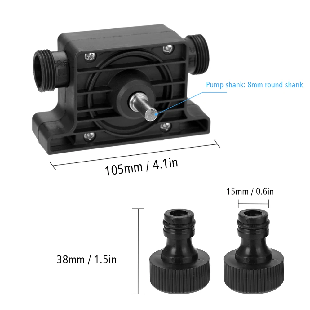 Electric Drill Pump Portable Electric Drill Pump Self Priming Transfer Pumps Oil Fluid