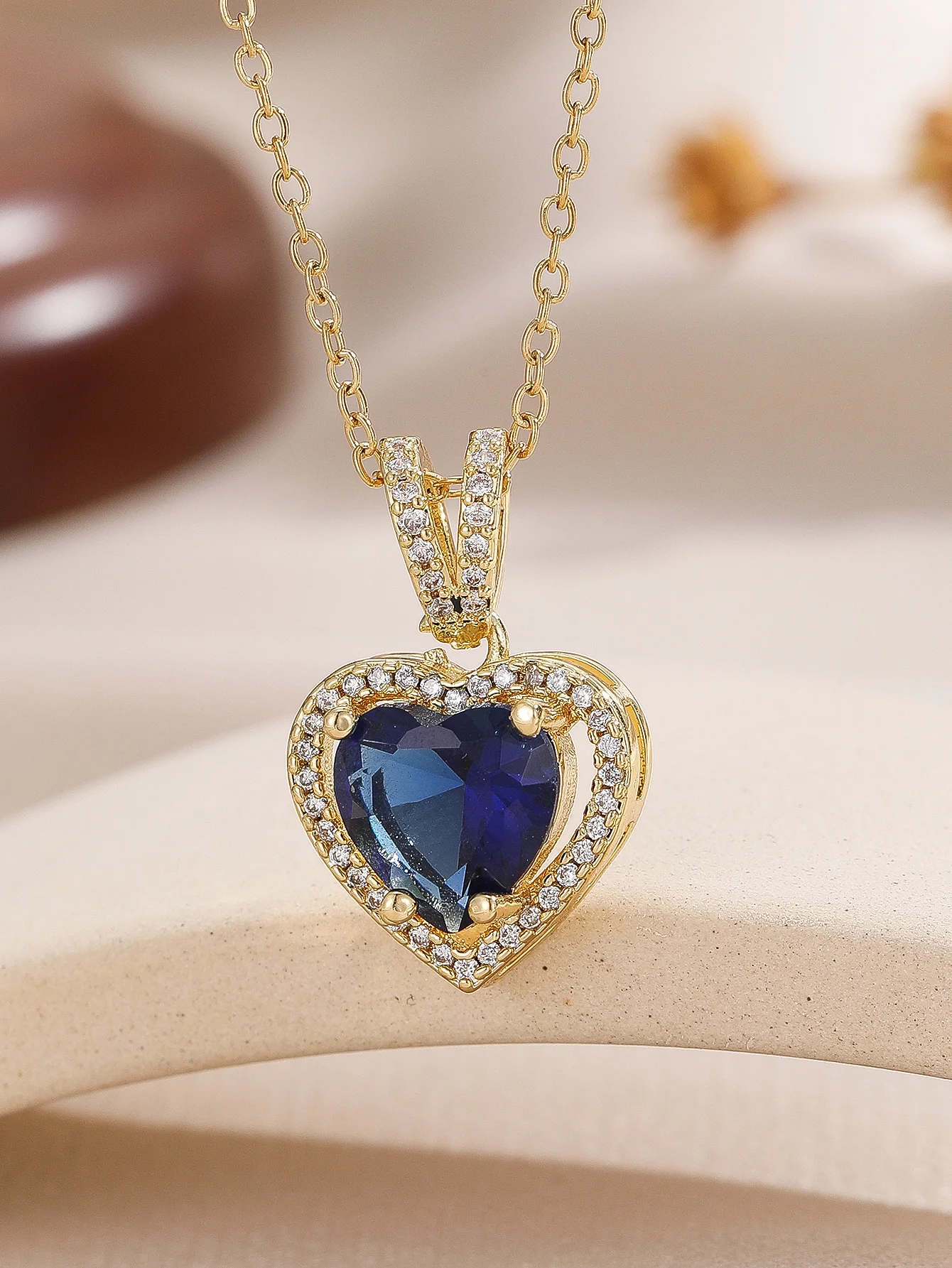 الجوف خارج الحب قلادة قلادة INS نمط سلسلة هدية للأصدقاء #3