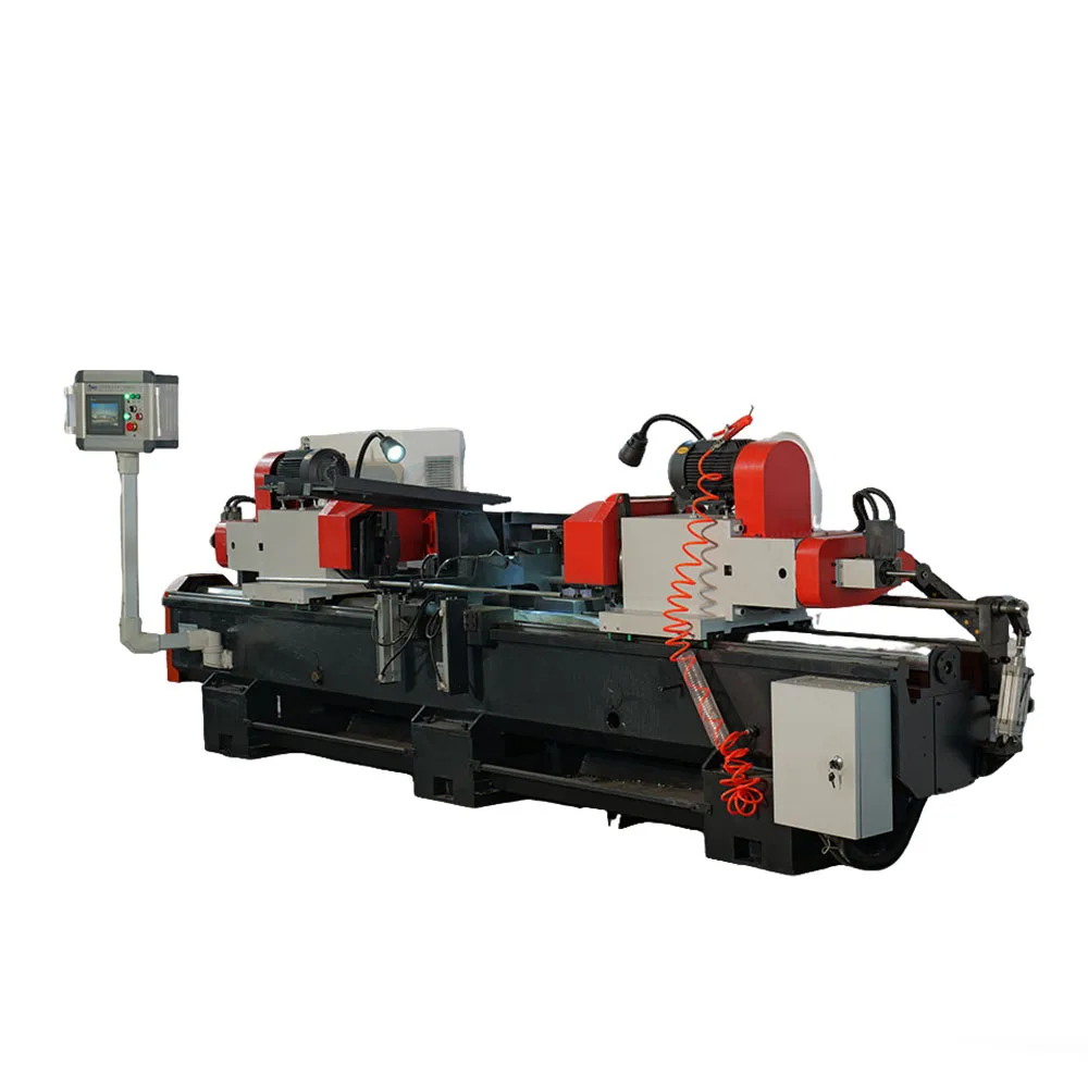Gude 9kW 380V CNC Shaft Chamfering Grooving Machine-Automatic Multi-Function High-Precision High Metal Workpiece Processing Tool