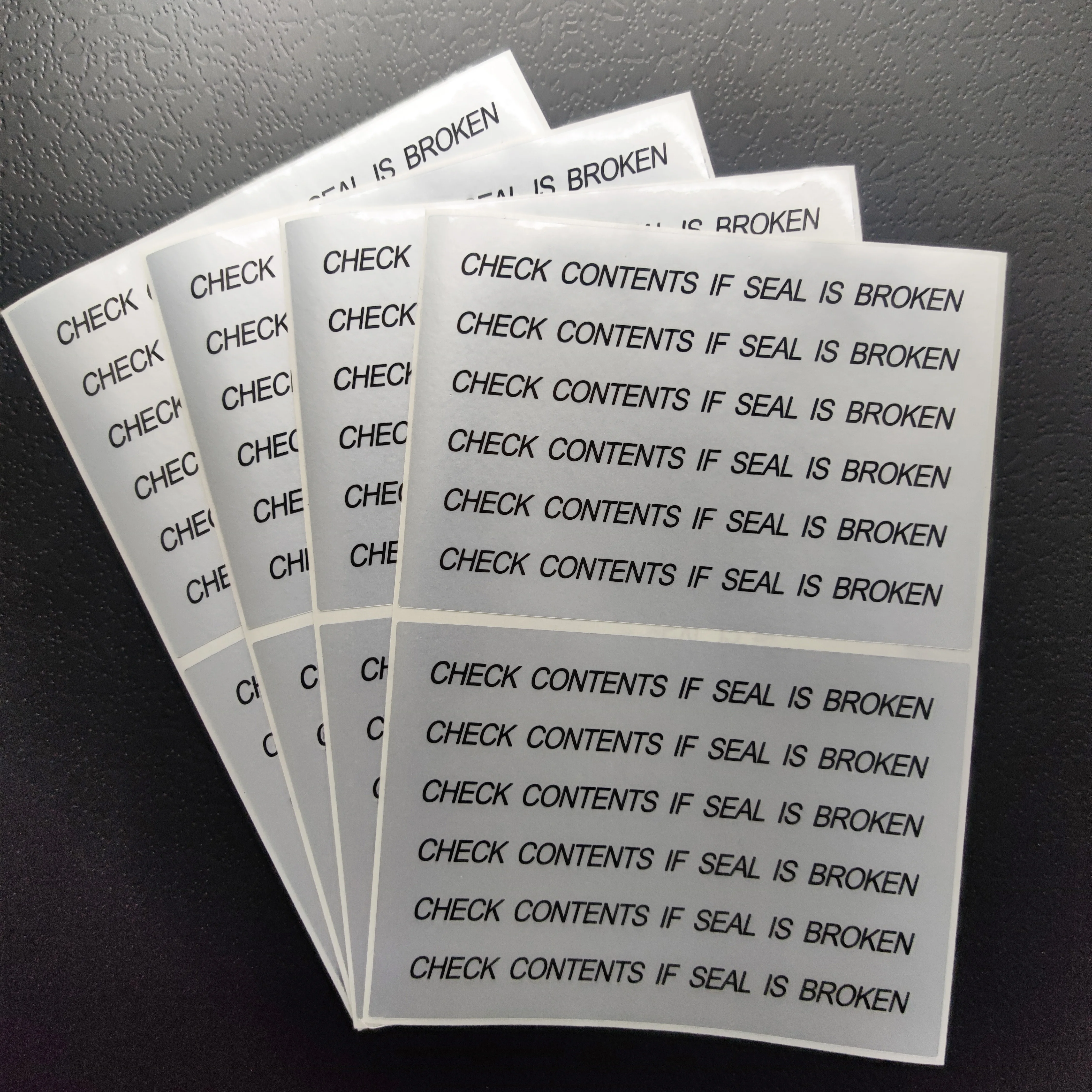 Free shipping 16pcs 80X55mm mobile phone computer product seal sticker safety seal tamper-proof warranty invalid label sticker