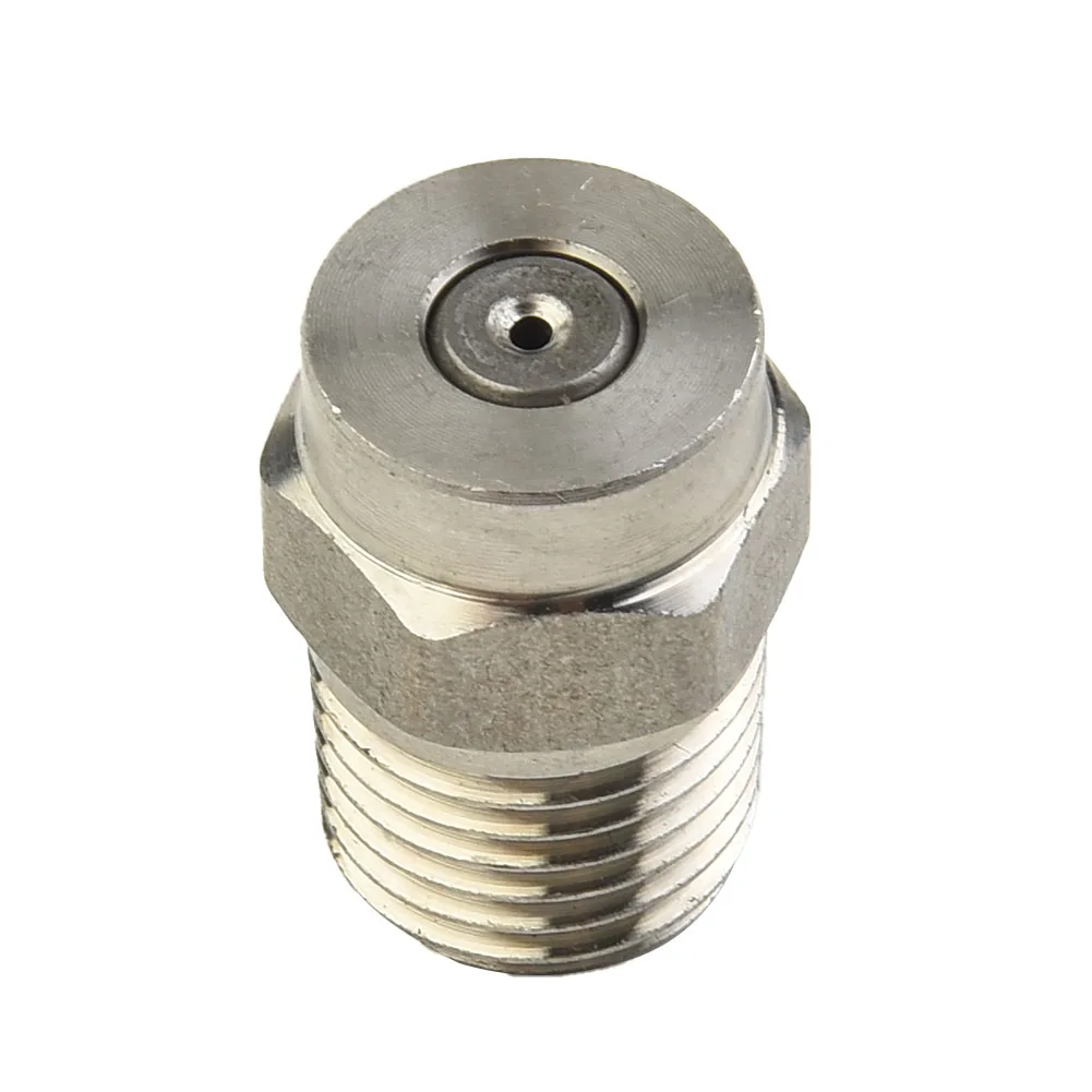 

Thread Spray Nozzle Spray Angle 0 15 25 40 Stainless Steel Floor Scrub Brush Silver Spiral Nozzle Pressure Washer Thread Spray