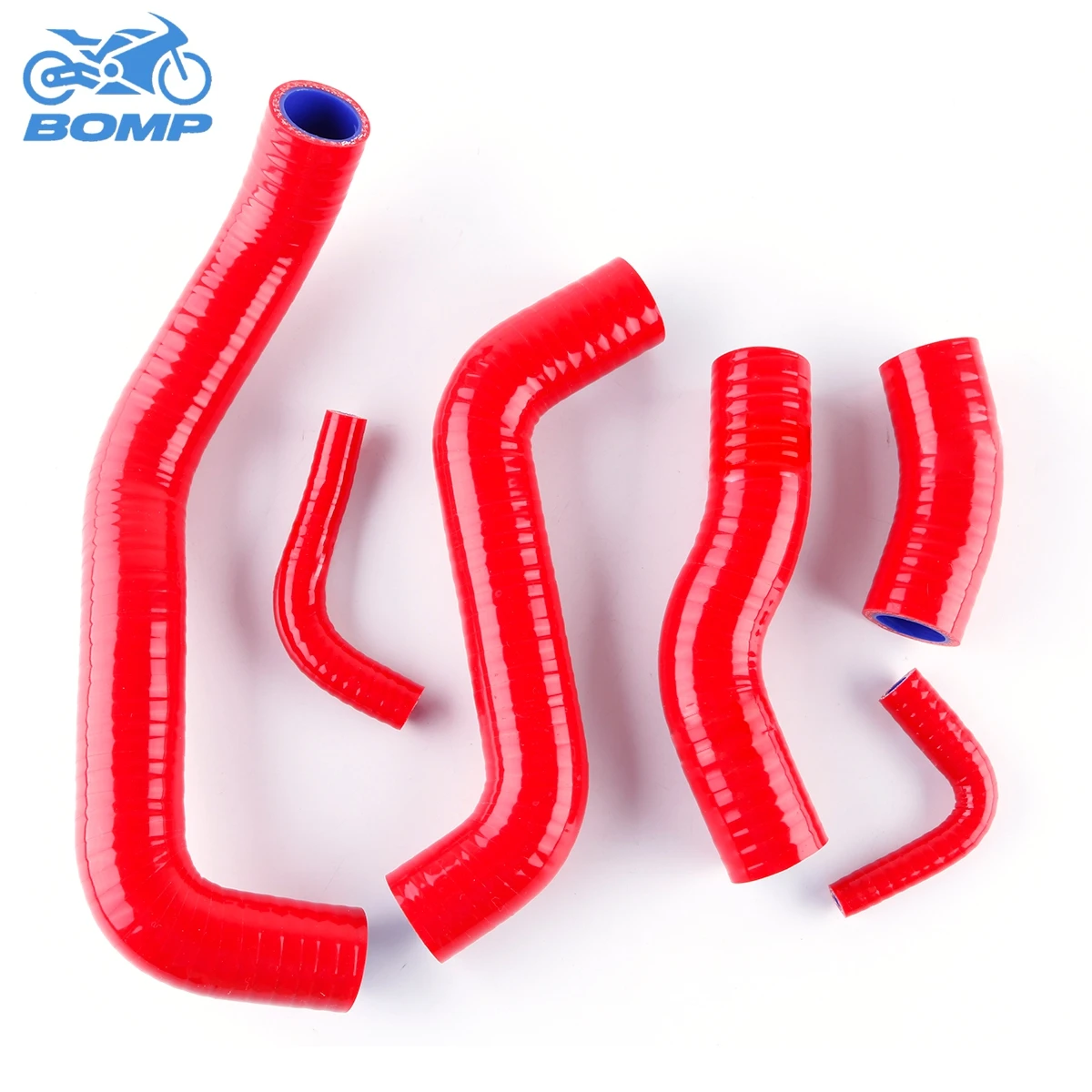 FOR 2001-2008 KAWASAKI ZRX 1200 R ZRX1200R 2002 2003 2004 2005 2006 2007 Silicone Radiator Hoses Tubes Piping Kit 6Pcs 10 Colors