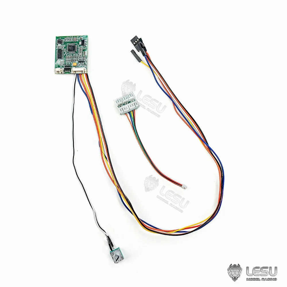 1/14 Modello di macchine edili per camion Kit audio ed elettronico EL-001 Illuminazione e suono LESU Parti di camion fai da te Modello Rc