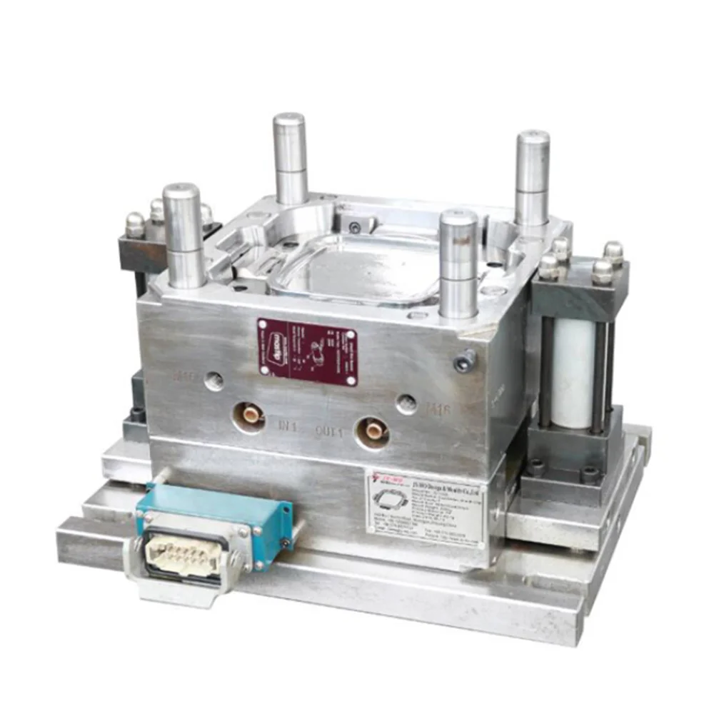 OEM 8 Cavity Injection Mold  Plastic precast mould  Mould on Rubber Molding Products Stainless Steel Alloy Die Steel mouldings f
