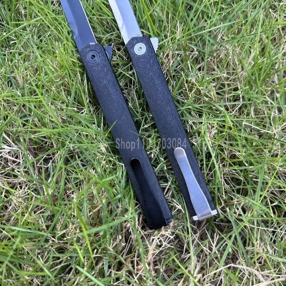 Bestseller CR CEO 7097 سكين للفرد مع 8Cr13Mov شفرة ألياف النايلون مقبض المحمولة في الهواء الطلق التخييم سكينة فاكهة هدية للرجال #5