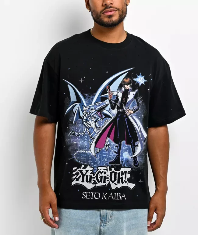 2026 Yu-Gi-Oh! Graphic Cotton Tee Printing High-end Luxury Unisex Style Both of Men and Women
