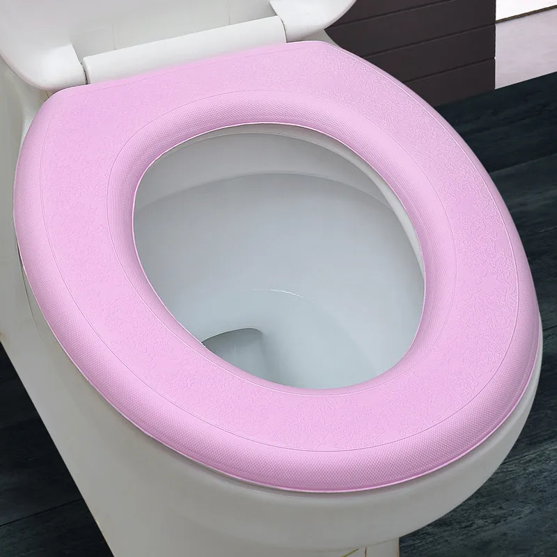 Four Season Eva Toilet Seat Cover Waterpoof Soft Closestool Mat Bathroom Pad O V U-shape Toilet Seat Bidet Toilet Cover