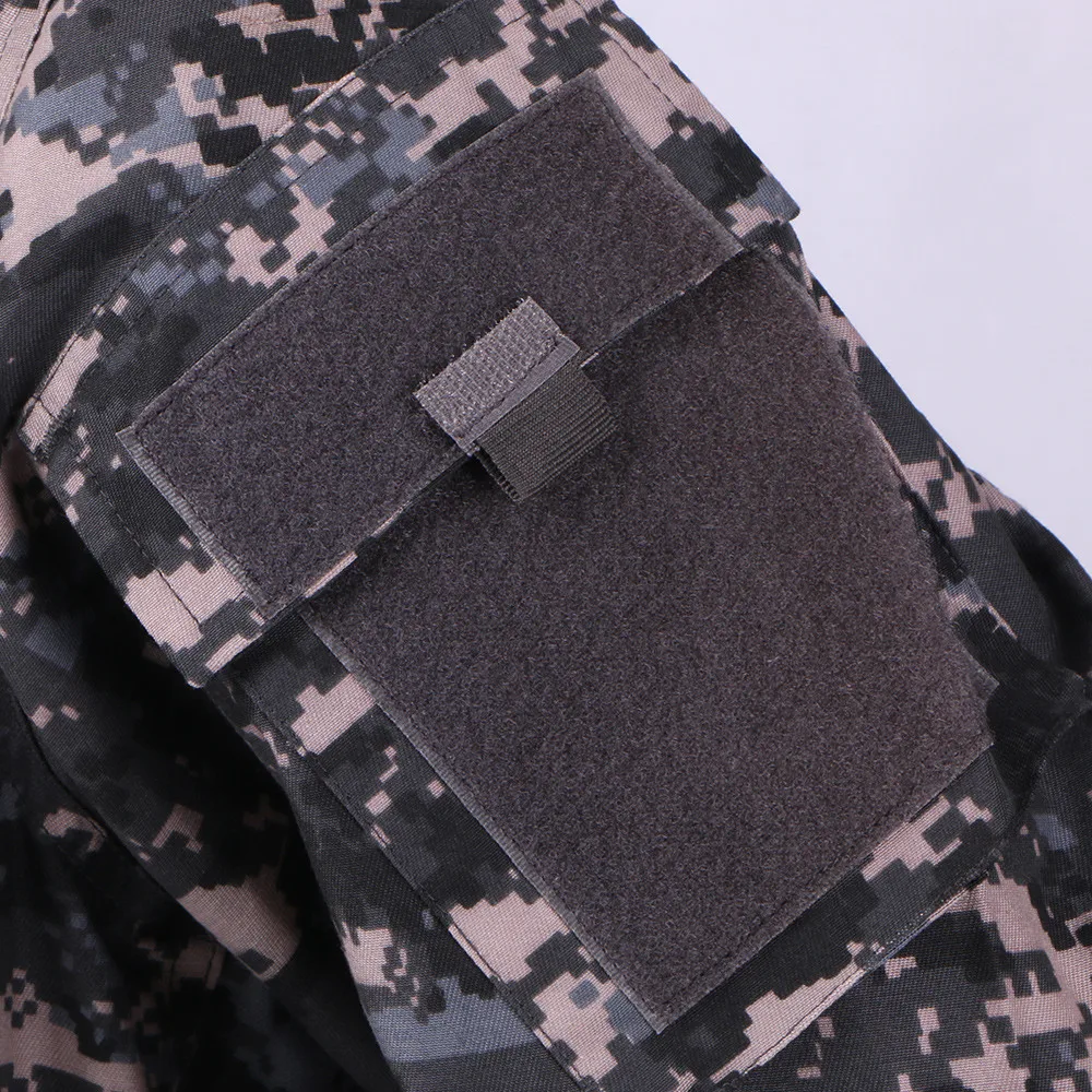 Herren-Sets, Militäruniform, taktischer Anzug, urban, digital, grau, Uniform, Trekking, Wanderkleidung, Angelausrüstung, Arbeitskleidung