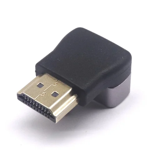 Imagen 2 del producto Adaptador de ultra alta definición HDMI2.1, 1/2 piezas, 8K, 60HZ, extensión macho a hembra, codo HDMI8K, adaptador de 90 grados y 270 grados