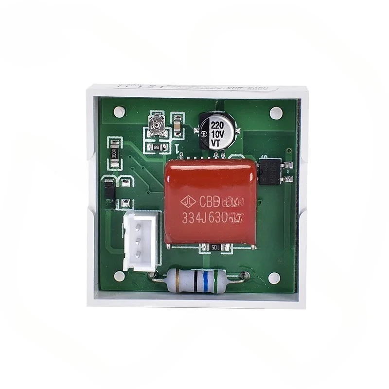 The dedicated AC voltmeter for water is 50-500V AC  pump plug board for two-wire and 50-300V AC for three-wire power supply