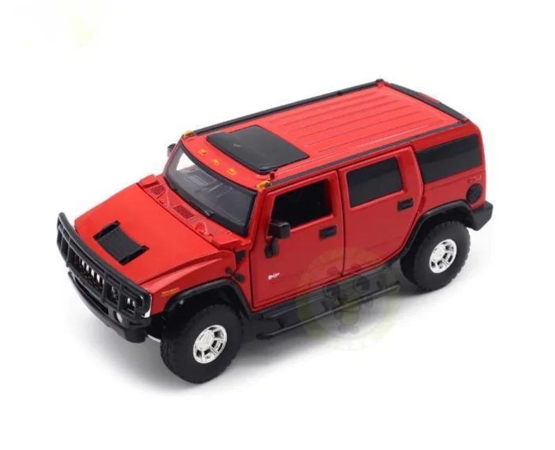 1/32 Nuovo Arrivo Prezzo Speciale Pressofuso In Metallo Americano Hardcore H2 Sei Porte Modello di Auto Mobili Display Collezione di Giocattoli Per Bambini