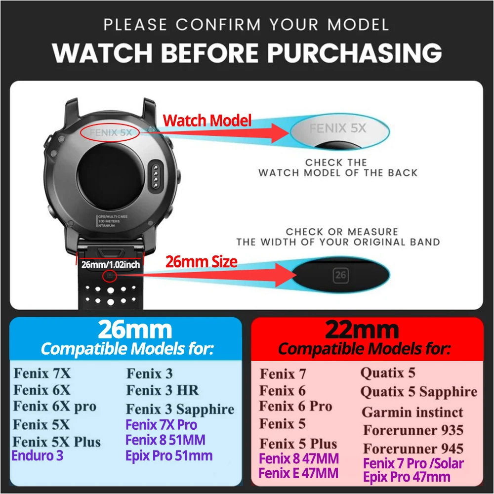 20 22 26mm cinturino in acciaio inossidabile per Garmin Fenix 7 7S 7X 6 6X Pro 5 5X Plus 3HR cinturino da polso cinturino in metallo QuickFit Correa