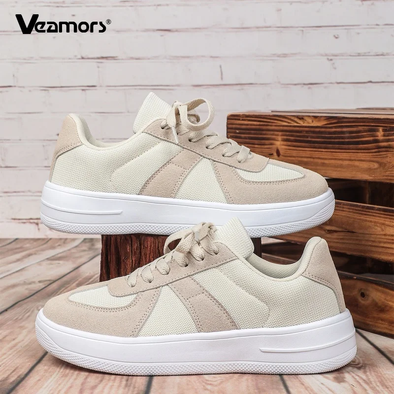 

Couple's Board Shoes Men Fashion Lace-up Casual Sports Shoes Women Breathable Running Sneakers Outdoor Walking Jogging Footwear