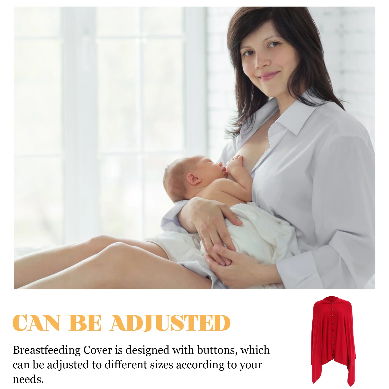 

Breastfeeding Scarf Shawl Appreciated by New Mothers Covers for Women Nursing Cotton