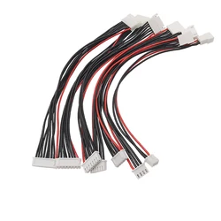 5Pcs/lot JST XH 2.54mm Pitch 2/3/4/5/6/7S 22AWG Silicone Wire Lipo Balance Wires Extension Cable Connector XH2.54 Male to Female