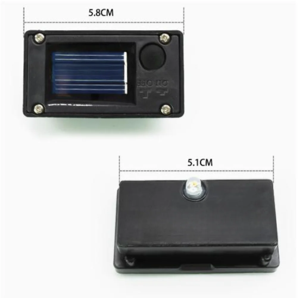 Replacement Box for Solar Lamp Battery Compartments 2-Pack Compatible with For Outdoor LED Fixtures and Solar Lighting