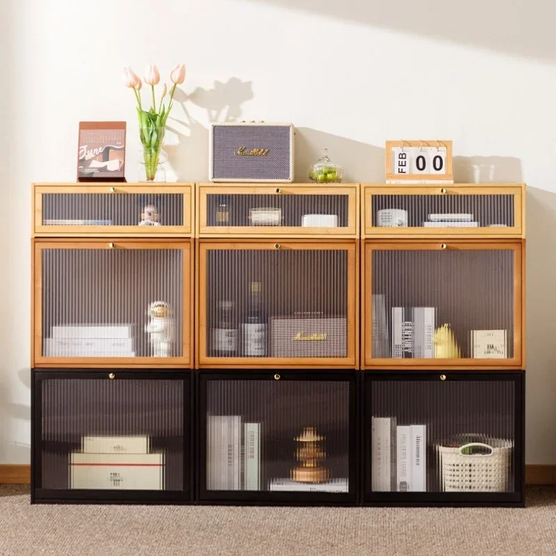 Firm Blind box storage display stand Large capacity stepped acrylic POP MART display box Dust-proof figure display cabinet