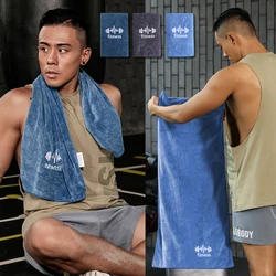 Toalha multifuncional de fitness para esportes, Toalha super macia e de secagem rápida, Equipamento de ginástica de natação, Sweat Pad, Microfibra