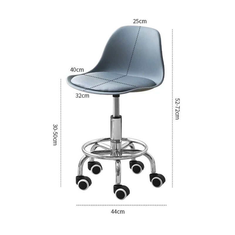 Bar chair home lifting swivel chair backrest manicure stool beauty stool small computer chairs office chairs Living Room vanity