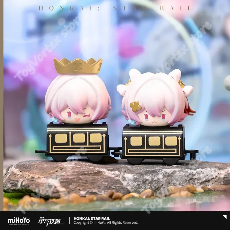 Disponibile Honkai Star Rail Gioco impilabile Lov.2 Blind Box Toys 7 marzo Avventurina Firefly Dr. Rapporto delle figure di versione Q di Argenti