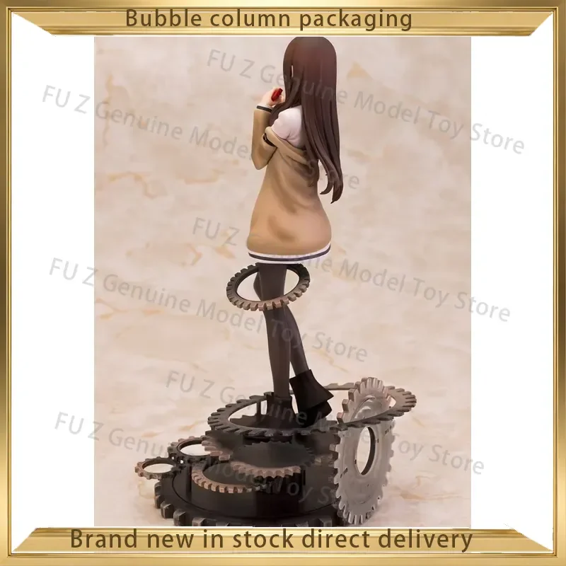 In Stock Alphamax 1/7 STEINS GATE Makise Kurisu Finished Model Figurine for Collectible Decorative Toys and Gifts
